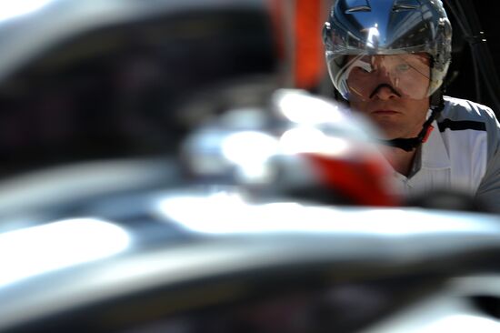 2014 Formula 1 Russian Grand Prix. Practice