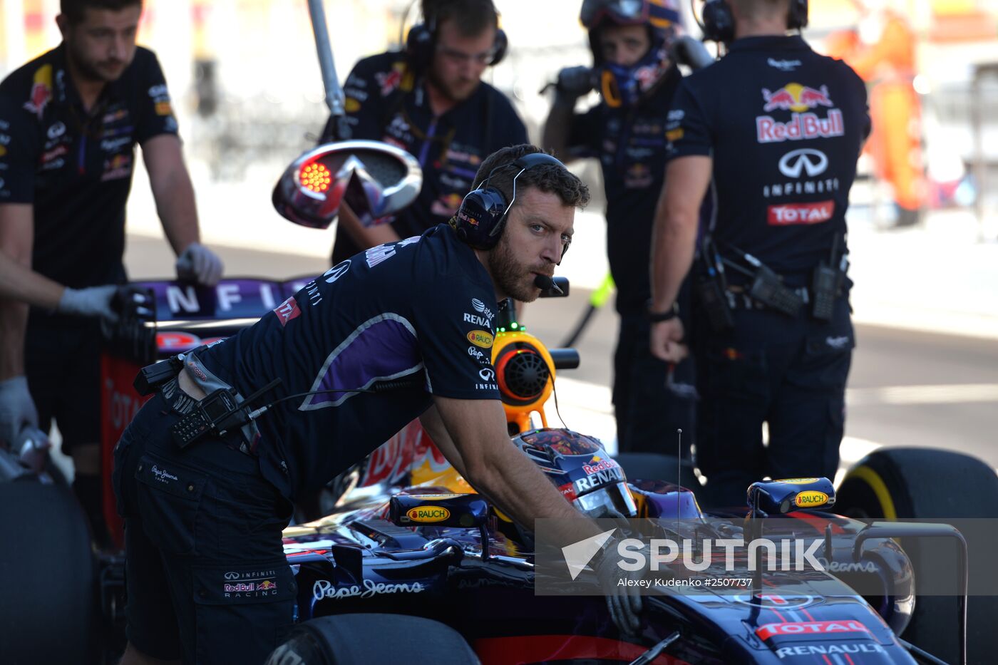 2014 Formula 1 Russian Grand Prix. Practice