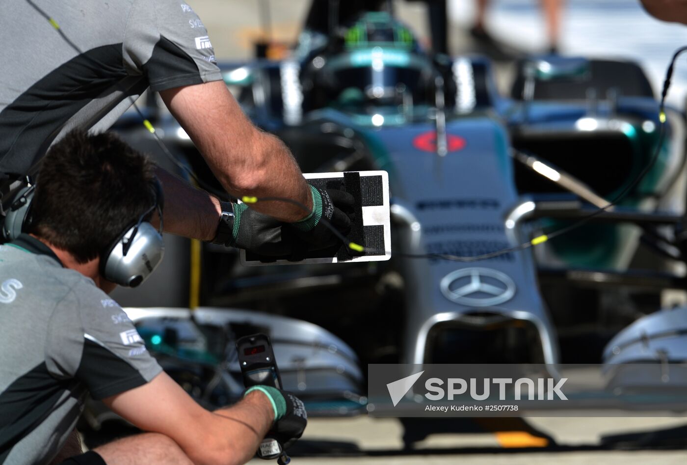 2014 Formula 1 Russian Grand Prix. Practice