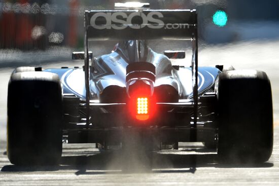 2014 Formula 1 Russian Grand Prix. Practice