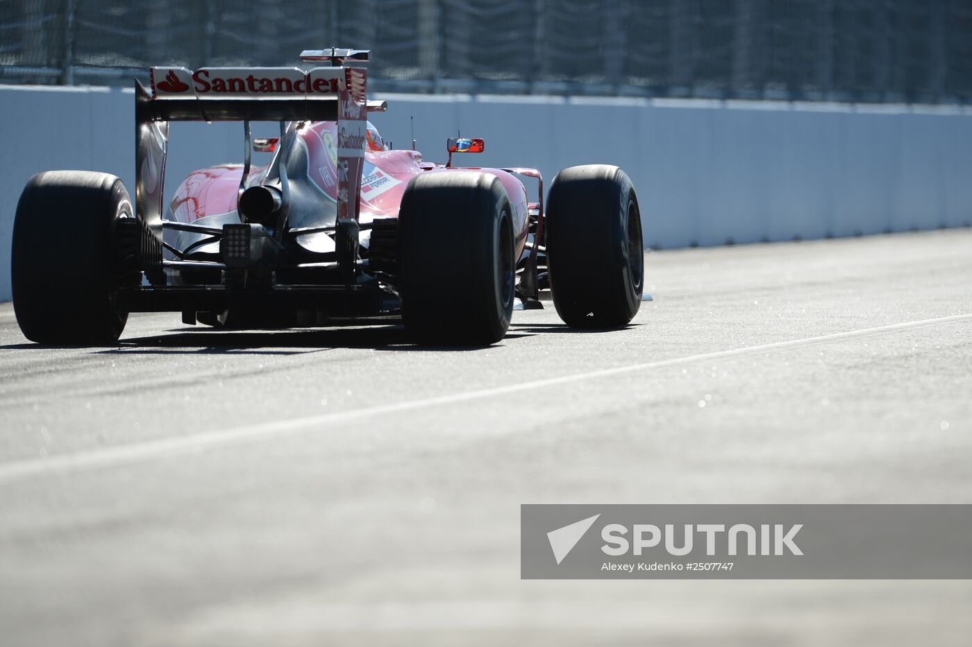 2014 Formula 1 Russian Grand Prix. Practice