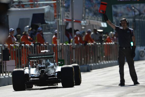 2014 Formula 1 Russian Grand Prix. Practice