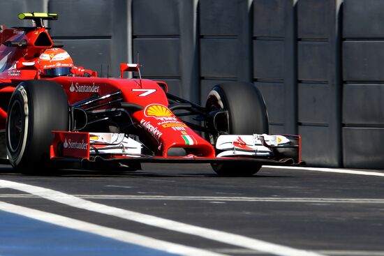 2014 Formula 1 Russian Grand Prix. Free practice