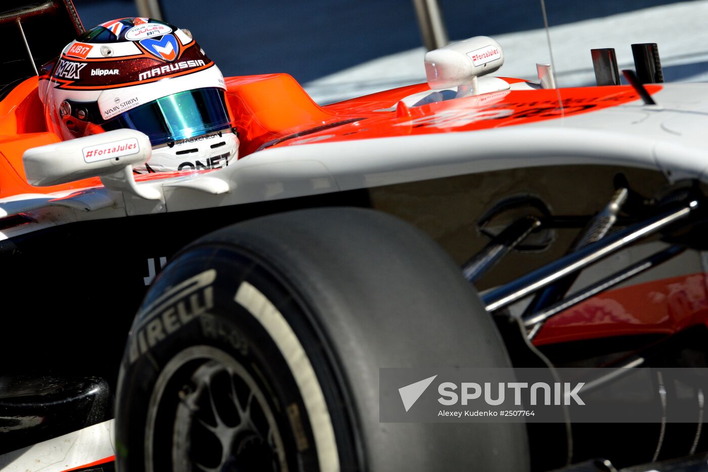 2014 Formula 1 Russian Grand Prix. Free practice