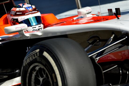 2014 Formula 1 Russian Grand Prix. Free practice