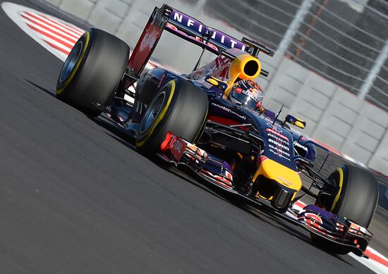 2014 Formula 1 Russian Grand Prix. Free practice