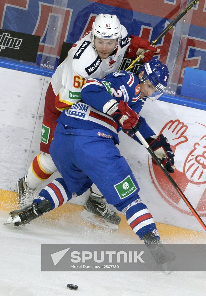Kontinental Hockey League. SKA vs. Jokerit