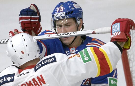 Kontinental Hockey League. SKA vs. Jokerit