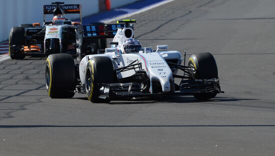 2014 Formula 1 Russian Grand Prix. Practice