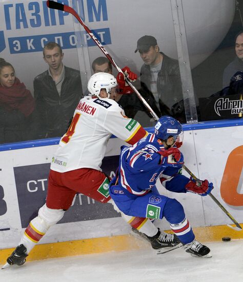 Kontinental Hockey League. SKA vs. Jokerit