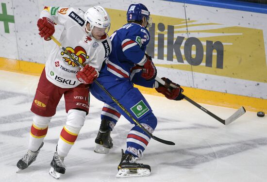 Kontinental Hockey League. SKA vs. Jokerit