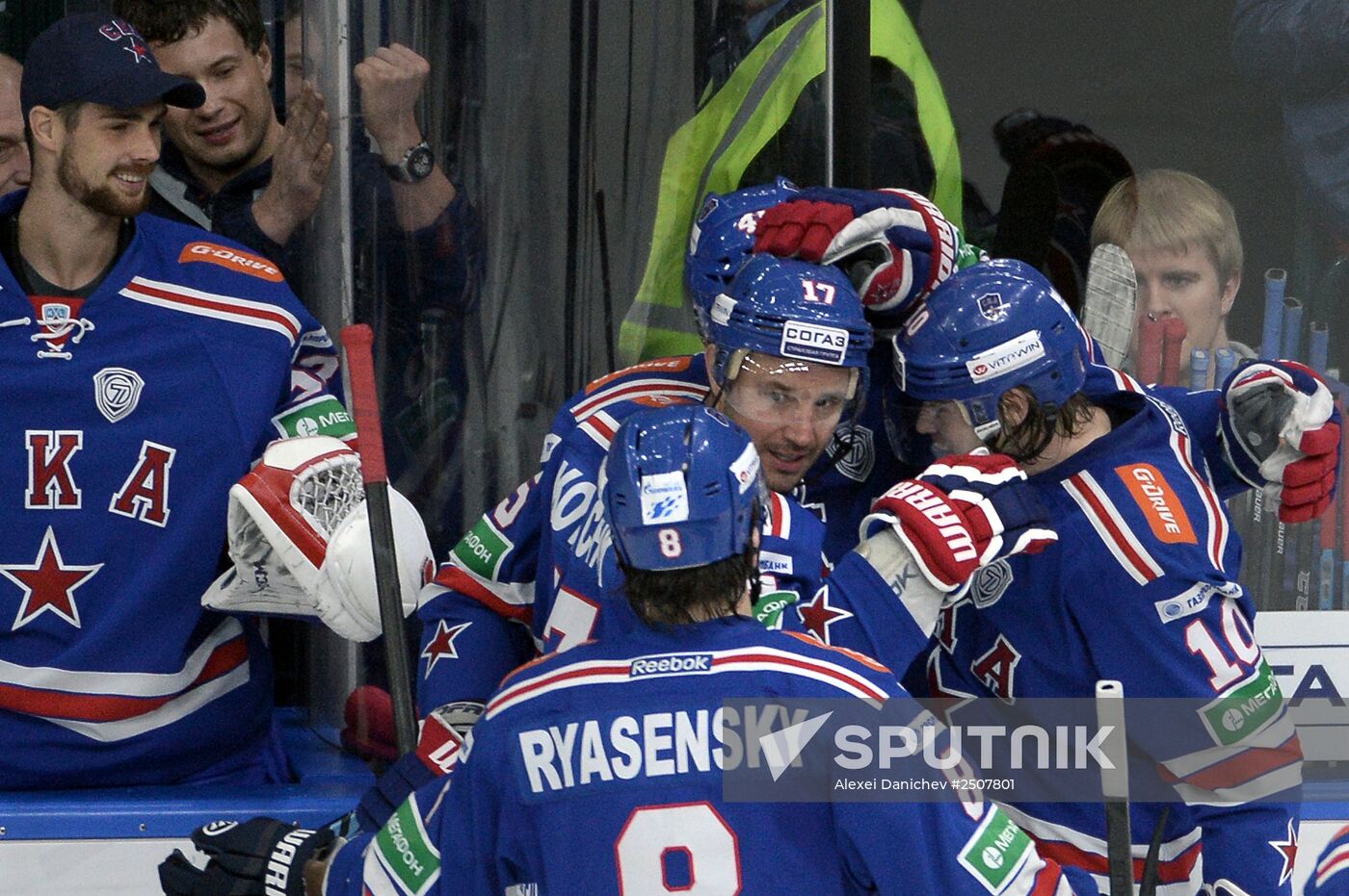 Kontinental Hockey League. SKA vs. Jokerit