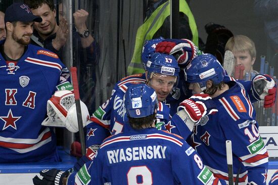 Kontinental Hockey League. SKA vs. Jokerit