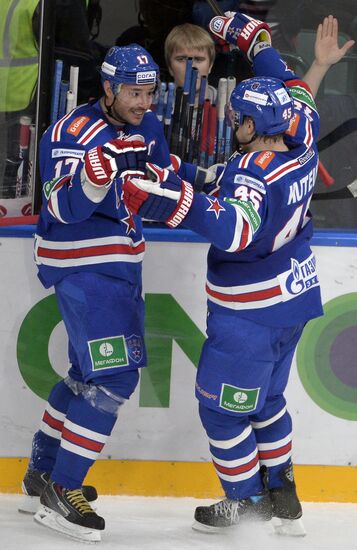 Kontinental Hockey League. SKA vs. Jokerit