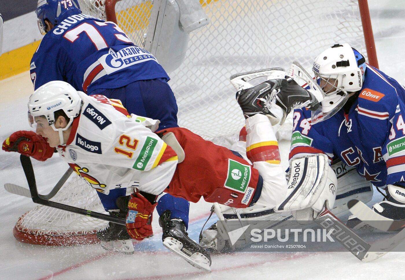 Kontinental Hockey League. SKA vs. Jokerit
