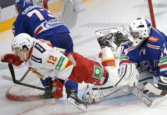Kontinental Hockey League. SKA vs. Jokerit