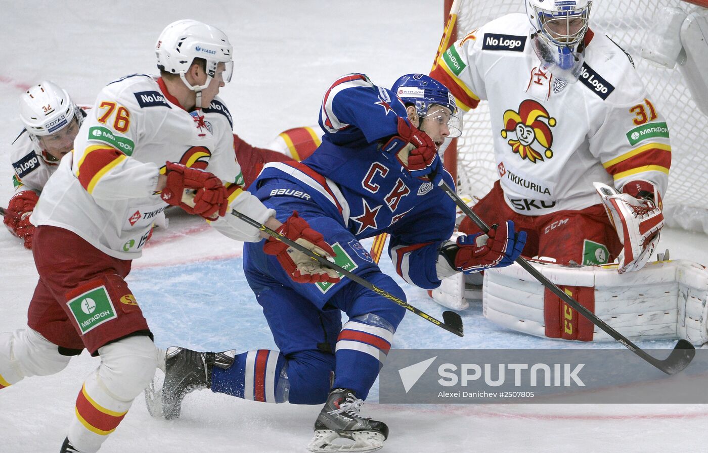 Kontinental Hockey League. SKA vs. Jokerit