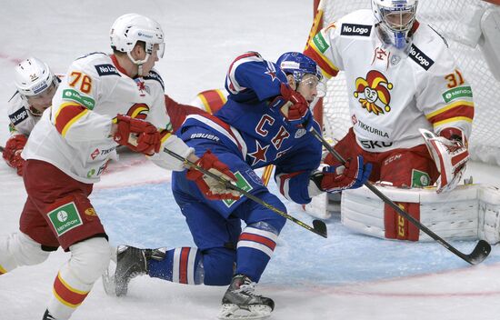 Kontinental Hockey League. SKA vs. Jokerit