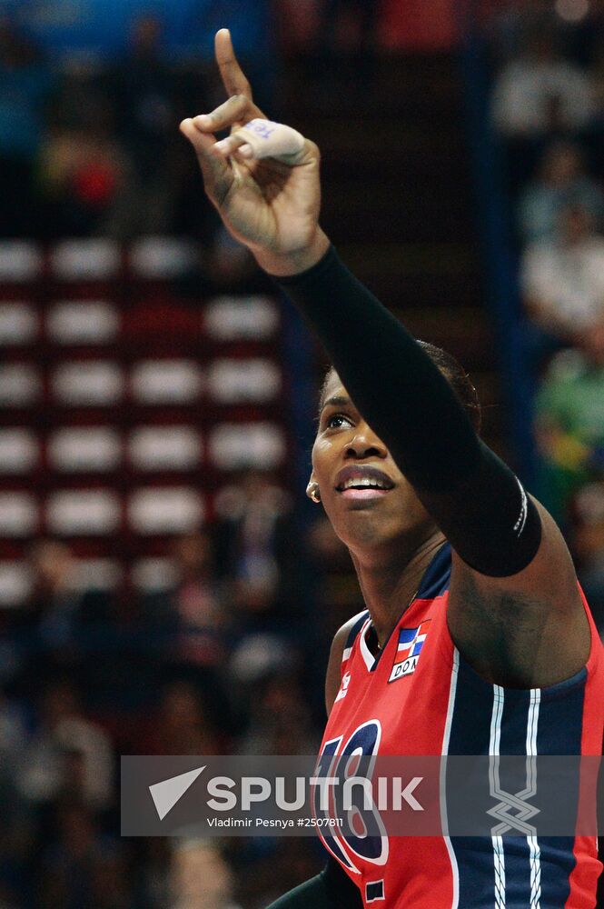 Volleyball. World Championship. Women. Brazil vs. Dominican Republic