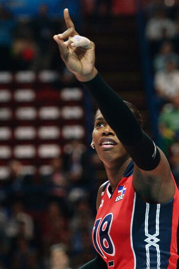 Volleyball. World Championship. Women. Brazil vs. Dominican Republic