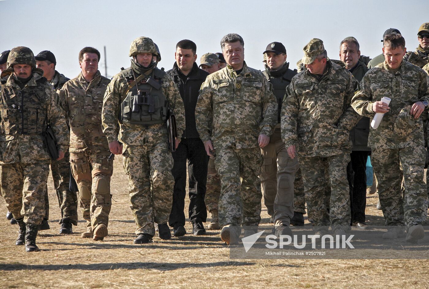 Petro Poroshenko on working visit