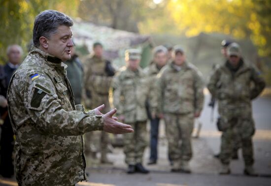 Petro Poroshenko on working visit