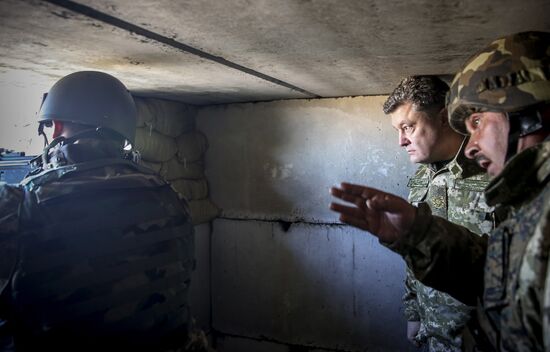 Petro Poroshenko on working visit