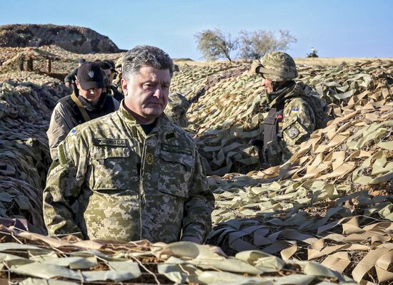 Petro Poroshenko on working visit