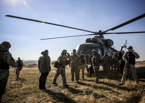 Petro Poroshenko on working visit