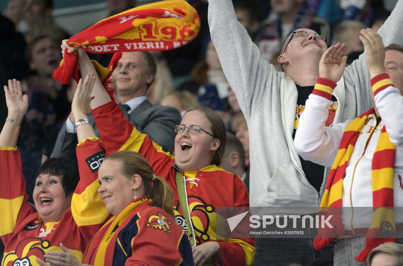 Kontinental Hockey League. SKA vs. Jokerit
