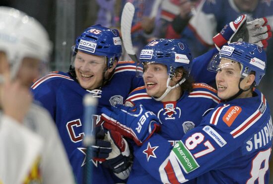 Kontinental Hockey League. SKA vs. Jokerit