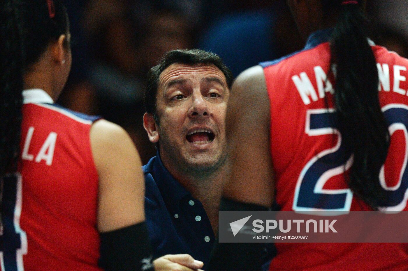 Volleyball. World Championship. Women. Brazil vs. Dominican Republic
