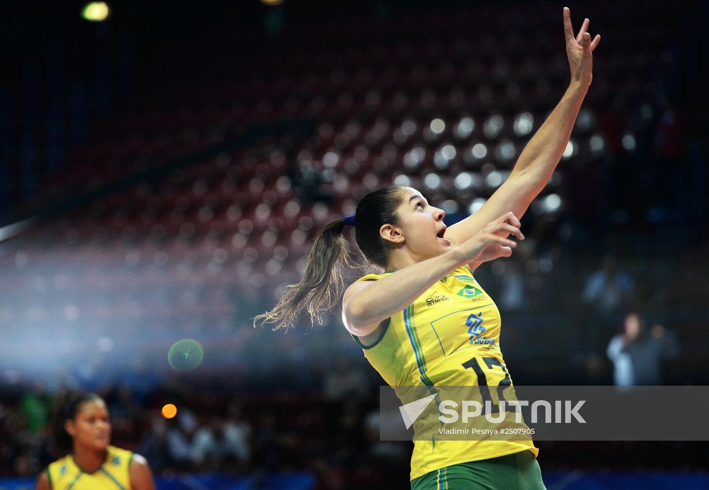 Volleyball. World Championship. Women. Brazil vs. Dominican Republic