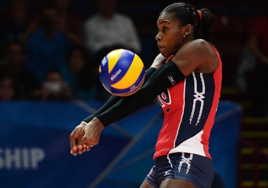 Volleyball. World Championship. Women. Brazil vs. Dominican Republic