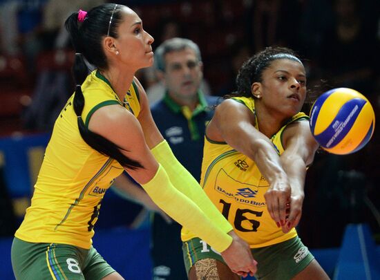 Volleyball. World Championship. Women. Brazil vs. Dominican Republic
