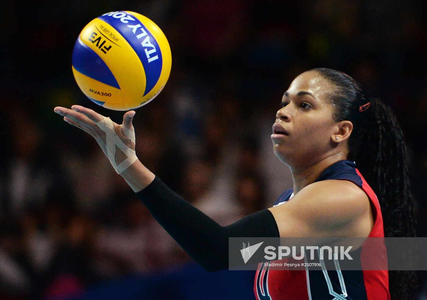 Volleyball. World Championship. Women. Brazil vs. Dominican Republic