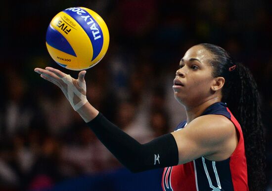 Volleyball. World Championship. Women. Brazil vs. Dominican Republic