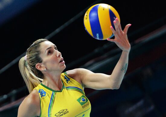 Volleyball. World Championship. Women. Brazil vs. Dominican Republic