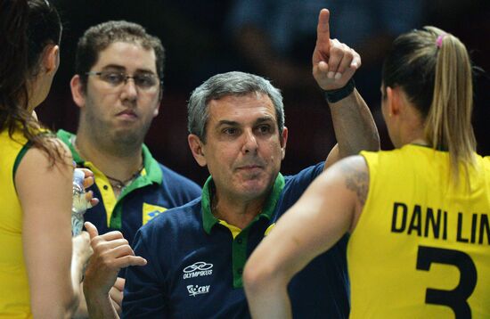 Volleyball. World Championship. Women. Brazil vs. Dominican Republic