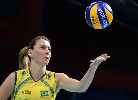 Volleyball. World Championship. Women. Brazil vs. Dominican Republic