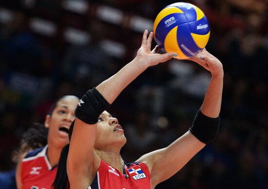 Volleyball. World Championship. Women. Brazil vs. Dominican Republic