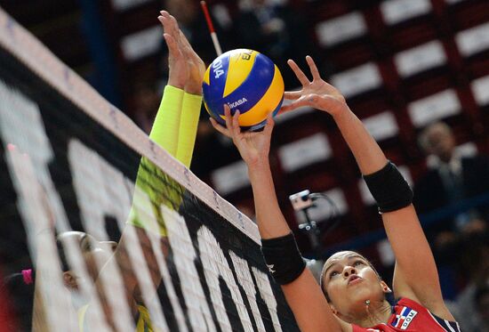 Volleyball. World Championship. Women. Brazil vs. Dominican Republic