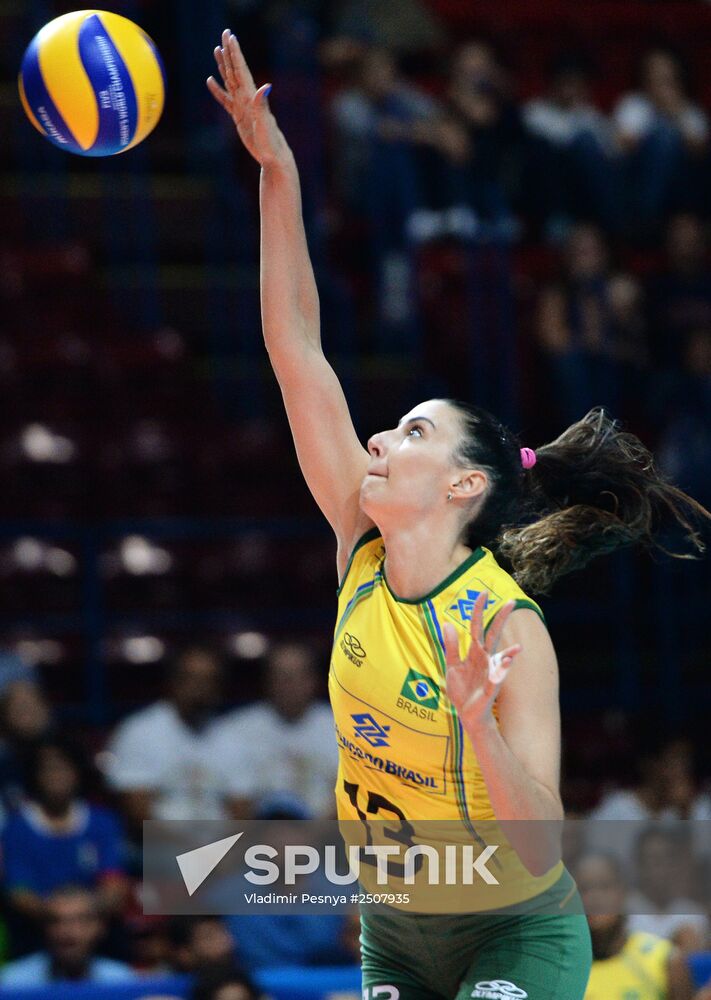 Volleyball. World Championship. Women. Brazil vs. Dominican Republic