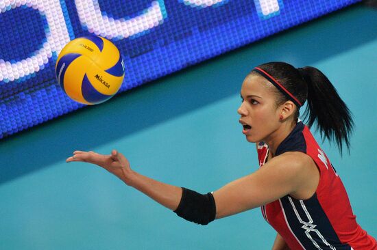 Volleyball. World Championship. Women. Brazil vs. Dominican Republic