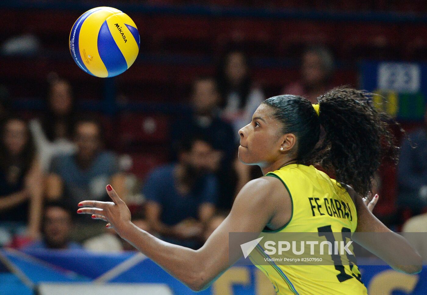 Volleyball. World Championship. Women. Brazil vs. Dominican Republic