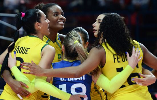 Volleyball. World Championship. Women. Brazil vs. Dominican Republic