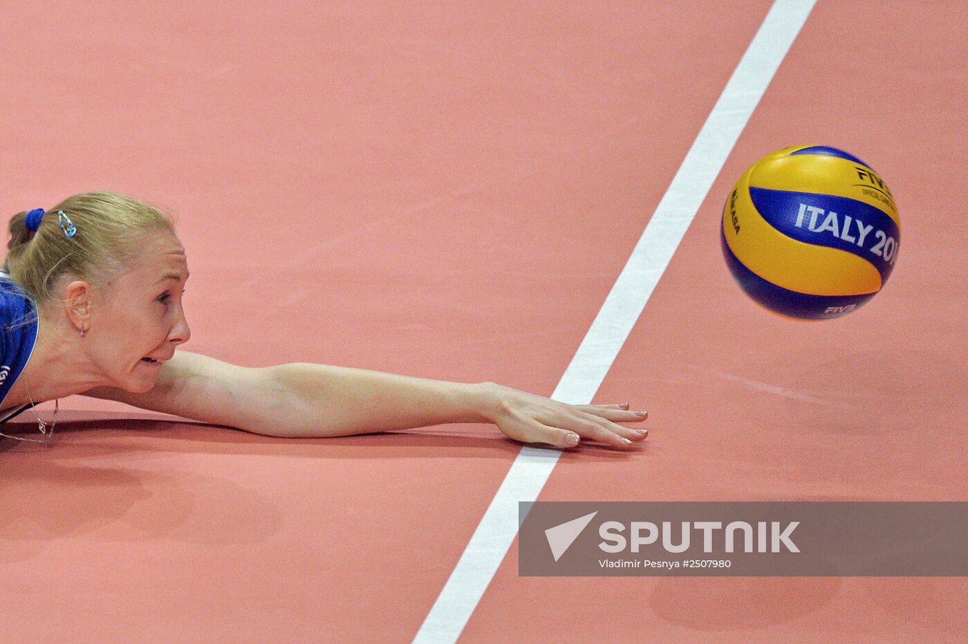 2014 FIVB Volleyball Women's World Championship. Italy vs. Russia