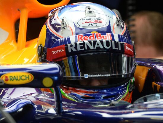 2014 Formula 1 Russian Grand Prix. Free practice
