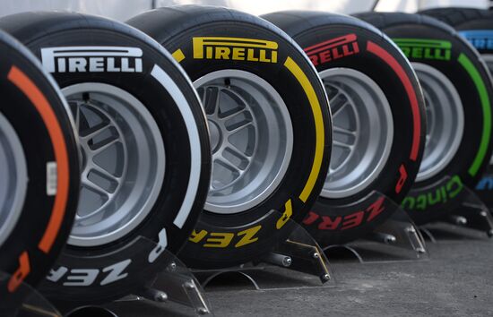 2014 Formula 1 Russian Grand Prix. Third free practice session