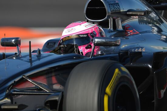 2014 Formula 1 Russian Grand Prix. Third free practice session